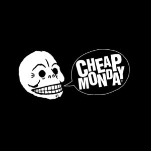 You are here Cheap Monday Cheap Monday Swedish minimalism at its best, Cheap Monday adds their grinning skull logo to essential skinny jeans, updated tees and uniquely modern dresses.